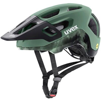Uvex react MIPS MTB hjelm - Mosegrøn Sort Mat Uvex react MIPS MTB hjelm - Mosegrøn Sort Mat