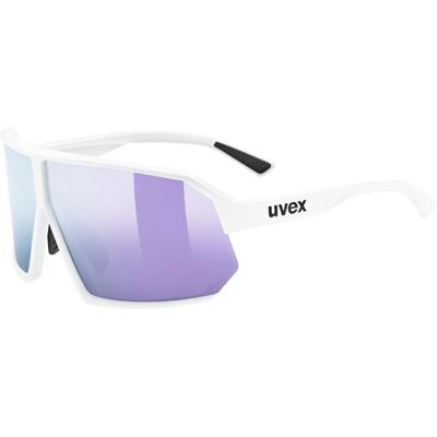 uvex sportstyle 237 - white matt/mirror lavender uvex sportstyle 237 - white matt/mirror lavender