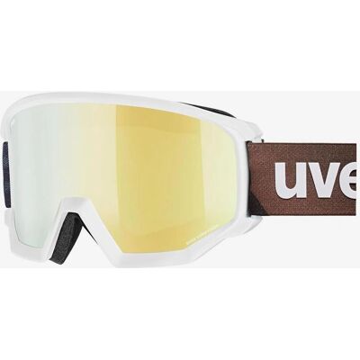 Masque de ski Uvex - Lentille miroir, Technologie colorvision, Design angulaire - Publicité Masque de ski Uvex - Lentille miroir, Technologie colorvision, Design angulaire - Publicité