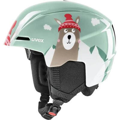 Kask narciarski dla dzieci UVEX VITI JADE LAMA - Stylowy, Lekki, Unisex Kask narciarski dla dzieci UVEX VITI JADE LAMA - Stylowy, Lekki, Unisex