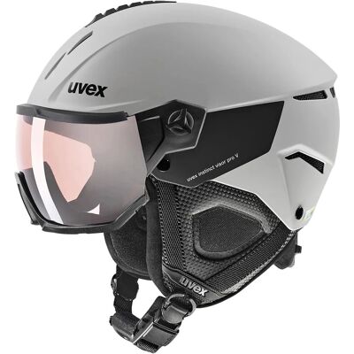 Uvex Instinct Visor Pro V Helm - Variomatic, Grau Uvex Instinct Visor Pro V Helm - Variomatic, Grau