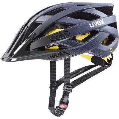 Uvex I-VO CC MIPS Cykelhjälm - Svart/Blå - Sportig Allrounder Uvex I-VO CC MIPS Cykelhjälm - Svart/Blå - Sportig Allrounder