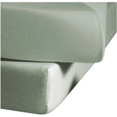 Fleuresse Jenny C Grau Spannbettlaken - 120x200 cm Fleuresse Jenny C Grau Spannbettlaken - 120x200 cm