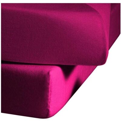 Fleuresse Jenny C Lila 120x200cm Spannbettlaken Fleuresse Jenny C Lila 120x200cm Spannbettlaken