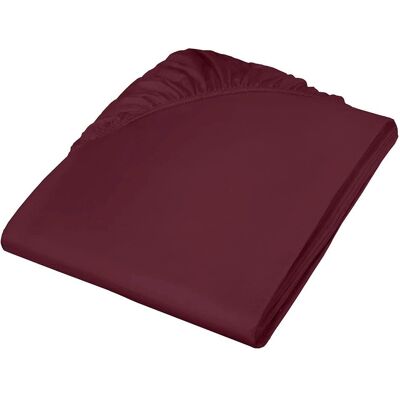 FLEURESSE Lila Mako Satin Spannbettlaken - Bettwäsche FLEURESSE Lila Mako Satin Spannbettlaken - Bettwäsche