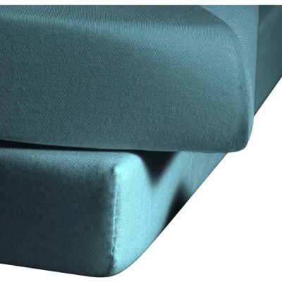 Fleuresse Blau 270x260cm Satin Bettwäsche - Bettart Fleuresse Blau 270x260cm Satin Bettwäsche - Bettart