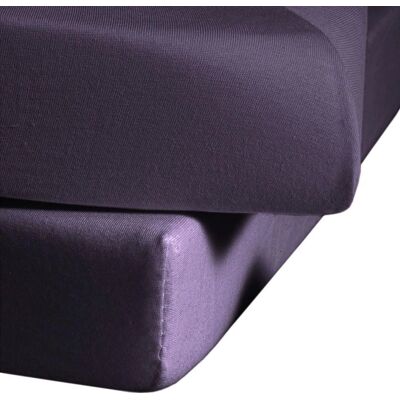 FLEURESSE Jenny C Lila 120x200cm - Spannbettlaken FLEURESSE Jenny C Lila 120x200cm - Spannbettlaken