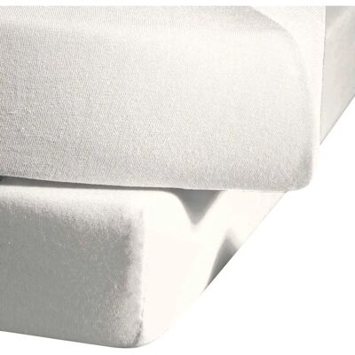 FLEURESSE Beiges Satin-Bettlaken - Bettwäsche FLEURESSE Beiges Satin-Bettlaken - Bettwäsche