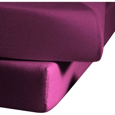 Fleuresse Farben Baumwoll-Bettlaken 160x260cm, Lila Fleuresse Farben Baumwoll-Bettlaken 160x260cm, Lila