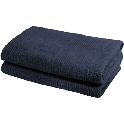 Fleuresse 2828 Dunkelblau Duschtücher - Handtuch Set Fleuresse 2828 Dunkelblau Duschtücher - Handtuch Set