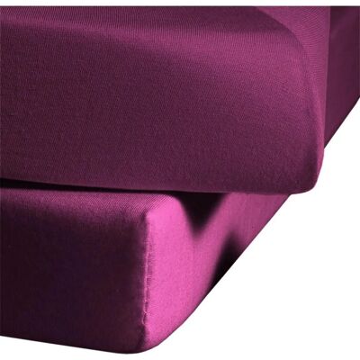 FLEURESSE Komfort Spannbettlaken - 200x200cm & 200-220cm - Jersey Elasthan FLEURESSE Komfort Spannbettlaken - 200x200cm & 200-220cm - Jersey Elasthan