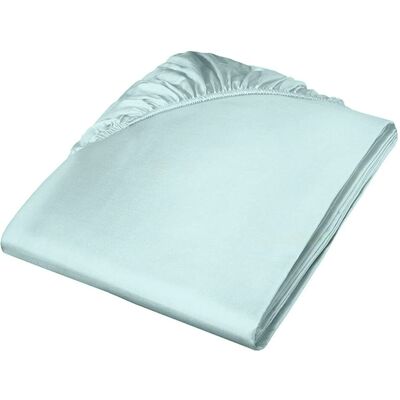 FLEURESSE Aqua Mako Satin Spannbettlaken - Bettwäsche FLEURESSE Aqua Mako Satin Spannbettlaken - Bettwäsche