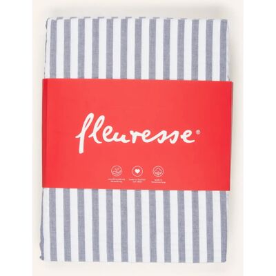 FLEURESSE Rio Blau Seersucker Bettwäsche - Bettset FLEURESSE Rio Blau Seersucker Bettwäsche - Bettset