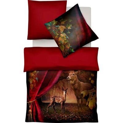 Fleuresse Bettwäsche Bed Art S 3759 - Wendebettwäsche mit Hirschmuster Fleuresse Bettwäsche Bed Art S 3759 - Wendebettwäsche mit Hirschmuster
