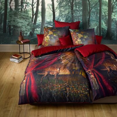 Fleuresse Bettwäsche Bed Art S 3759 - Wendebettwäsche mit Hirschmuster Fleuresse Bettwäsche Bed Art S 3759 - Wendebettwäsche mit Hirschmuster