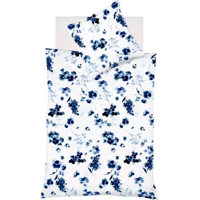 Fleuresse Provence Cassis 344103 Navy Bettwäsche - Bettwäsche Fleuresse Provence Cassis 344103 Navy Bettwäsche - Bettwäsche