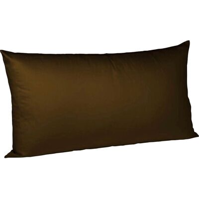 Fleuresse Farben Interlock Jersey Mokka Kissenbezug - Kissenbezug Fleuresse Farben Interlock Jersey Mokka Kissenbezug - Kissenbezug