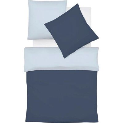 Fleuresse Provence W Navy Wendebettwäsche - Bettwäsche 2-tlg. Fleuresse Provence W Navy Wendebettwäsche - Bettwäsche 2-tlg.