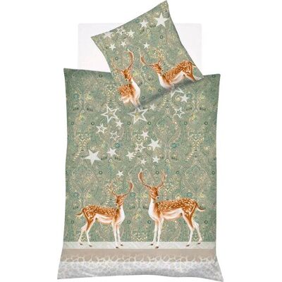 Fleuresse Aspen 4114 - Wendebettwäsche mit Waldmotiven Fleuresse Aspen 4114 - Wendebettwäsche mit Waldmotiven