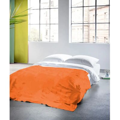 Fleuresse Orange Multifunktionales Plaid 180x270cm - Plaid Fleuresse Orange Multifunktionales Plaid 180x270cm - Plaid