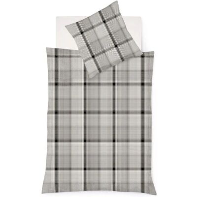 Fleuresse Lech 4385 - Bettwäsche mit Karo-Muster Fleuresse Lech 4385 - Bettwäsche mit Karo-Muster