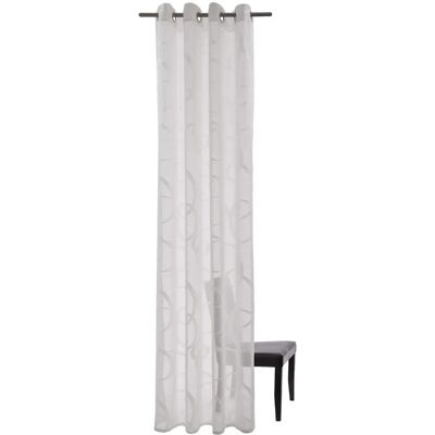 Zasłona HOMING Seth Biała 140x245cm - Zasłona Zasłona HOMING Seth Biała 140x245cm - Zasłona