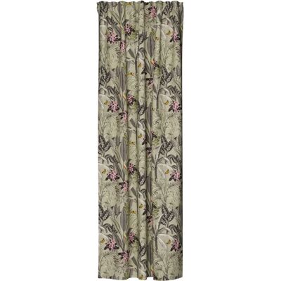 HOMING Kelani Grüner Vorhang - Blumen, 245cm x 140cm - Blickdicht HOMING Kelani Grüner Vorhang - Blumen, 245cm x 140cm - Blickdicht