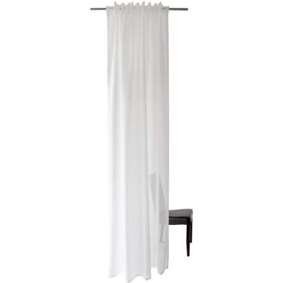 HOMING Oskar Weiße Gardine - Halbtransparent, 140x245cm, Polyester HOMING Oskar Weiße Gardine - Halbtransparent, 140x245cm, Polyester