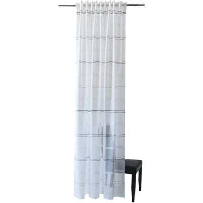 HOMING Linus Graue Gardine - Modern Streifen 140x245cm HOMING Linus Graue Gardine - Modern Streifen 140x245cm