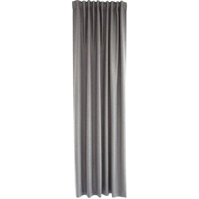HOMING Allen Vorhang Grau - 245cm x 140cm - Modern, blickdicht HOMING Allen Vorhang Grau - 245cm x 140cm - Modern, blickdicht