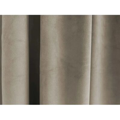 HOMING Velia Vorhang - Silber, 140x245cm, Polyester HOMING Velia Vorhang - Silber, 140x245cm, Polyester