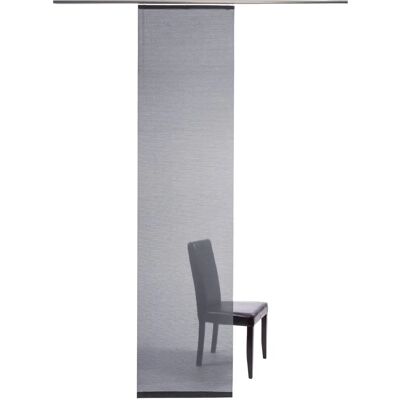 HOMING Manhattan Schiebegardine - Silber, 60x245cm, Polyester HOMING Manhattan Schiebegardine - Silber, 60x245cm, Polyester