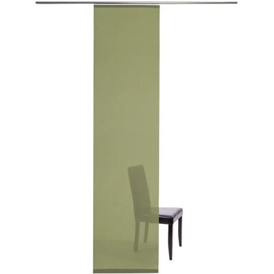 HOMING Manhattan Grüne Transparente Gardine - Wohnzimmer & Schlafzimmer HOMING Manhattan Grüne Transparente Gardine - Wohnzimmer & Schlafzimmer