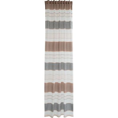 Homing Nolar Vorhang Ziegelrot - 245cm x 140cm - Polyester Homing Nolar Vorhang Ziegelrot - 245cm x 140cm - Polyester