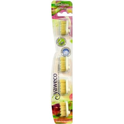 Repuestos de Cabezas de Cepillo de Dientes Natural Duro - 4 unidades Repuestos de Cabezas de Cepillo de Dientes Natural Duro - 4 unidades