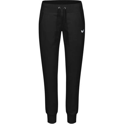 Erima Damen Sweathose - Schwarz - Elastischer Schnitt - Sportart Erima Damen Sweathose - Schwarz - Elastischer Schnitt - Sportart
