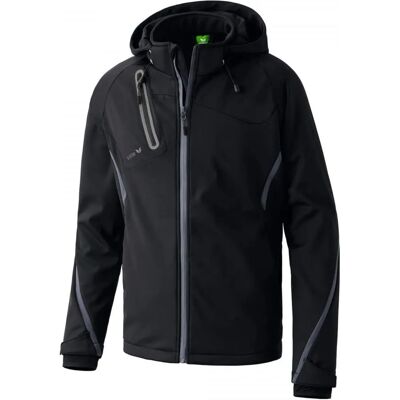Erima Schwarz Softshelljacke - Winddicht & Atmungsaktiv Erima Schwarz Softshelljacke - Winddicht & Atmungsaktiv
