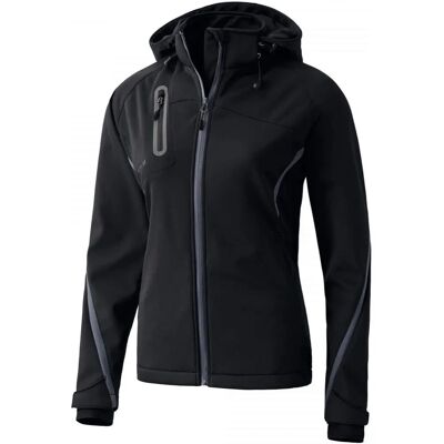 Erima Damen Softshelljacke - Schwarz - 36 Erima Damen Softshelljacke - Schwarz - 36