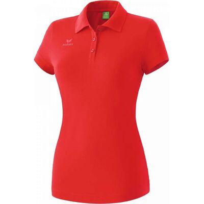 Erima Damen Sportpoloshirt - Baumwolle, Rot, Größe 38 Erima Damen Sportpoloshirt - Baumwolle, Rot, Größe 38
