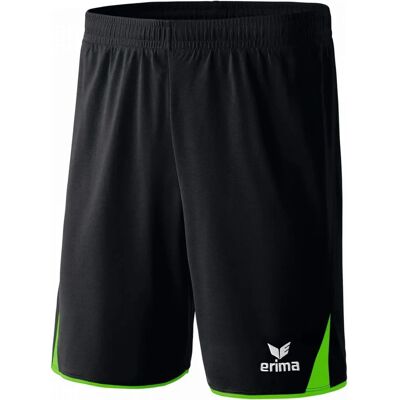 ERIMA Kinder Shorts CLASSIC 5-C - unisex - Schwarz/Grün - 128 ERIMA Kinder Shorts CLASSIC 5-C - unisex - Schwarz/Grün - 128