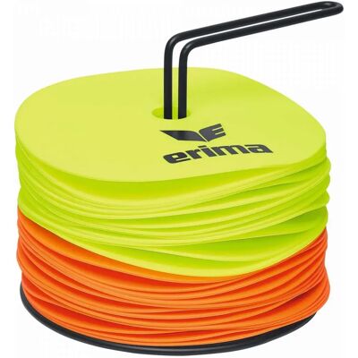 Erima Unisex Neon Gul/Orange Sportmarkering Discs - Set Erima Unisex Neon Gul/Orange Sportmarkering Discs - Set