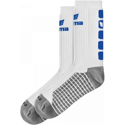 Erima Wit en Royal Blauw Sokken - Classic 5-C Erima Wit en Royal Blauw Sokken - Classic 5-C