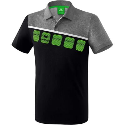 ERIMA Barn Poloshirt - 5-C Unisex Svart - Sportkläder ERIMA Barn Poloshirt - 5-C Unisex Svart - Sportkläder