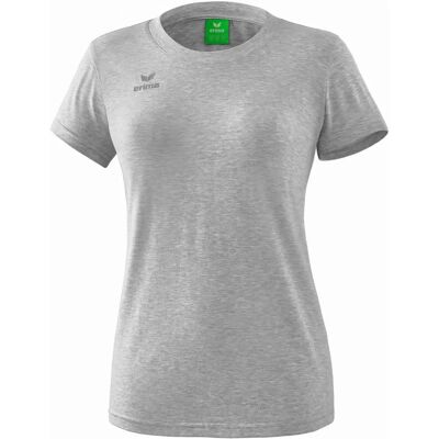 ERIMA Dam T-shirt Ljusgrå Melange - T-Shirt ERIMA Dam T-shirt Ljusgrå Melange - T-Shirt