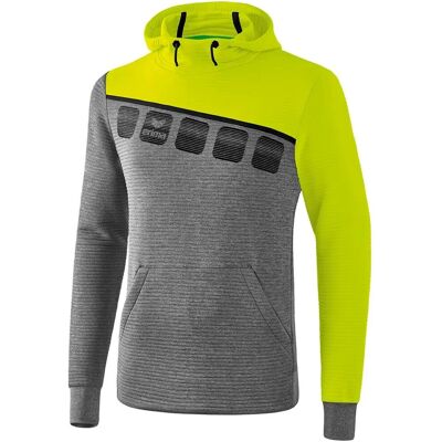 Unisex hoodie Erima 1071908 - Andningsbar, känguruficka Unisex hoodie Erima 1071908 - Andningsbar, känguruficka