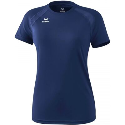 ERIMA Damen Performance Blau T-Shirt - T-Shirt ERIMA Damen Performance Blau T-Shirt - T-Shirt