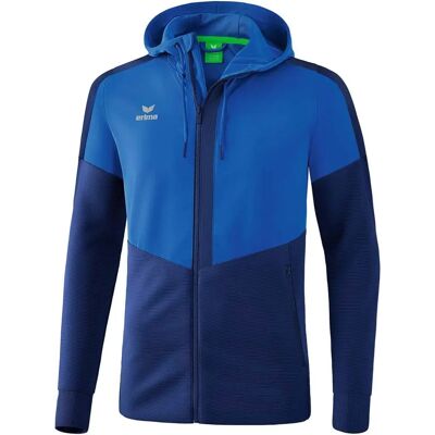 ERIMA Men’s Squad Hoodie Jacket - Blue - 3XL ERIMA Men’s Squad Hoodie Jacket - Blue - 3XL