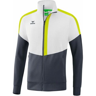 ERIMA 3XL Weiß/Slategrau/Bio Limette Jacke - Jacke ERIMA 3XL Weiß/Slategrau/Bio Limette Jacke - Jacke