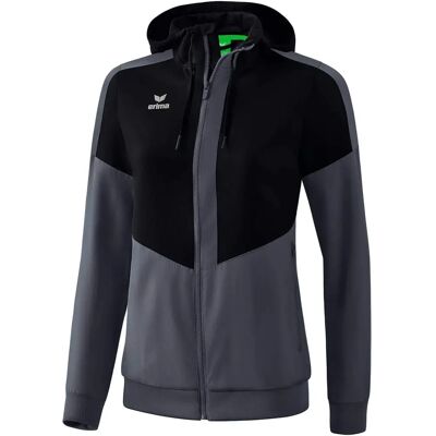 ERIMA Zwart/Slate Grey Squad Presentatiejack - Jas ERIMA Zwart/Slate Grey Squad Presentatiejack - Jas