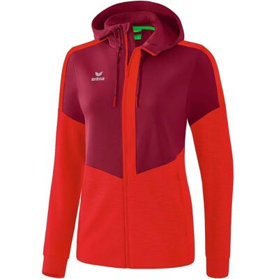 ERIMA SQUAD Trainingsjacke - Bordeaux/Rot ERIMA SQUAD Trainingsjacke - Bordeaux/Rot